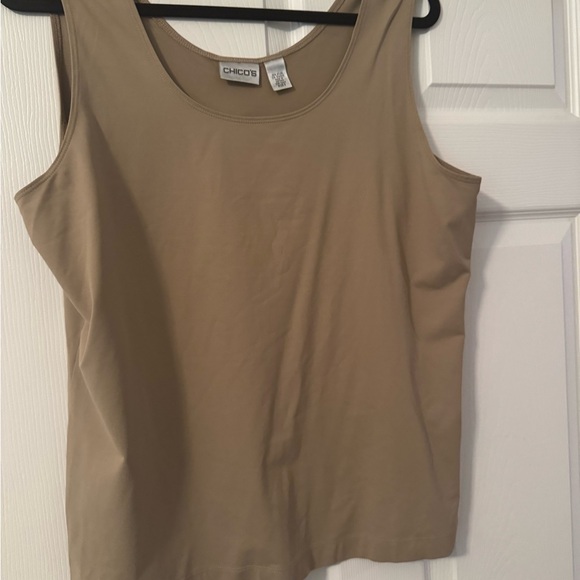 Chico's Classic Beige Tank Top - Picture 1 of 2